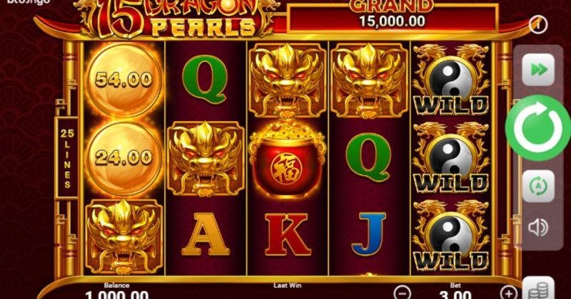 Play in 15 Dragon Pearls: Hold and Win slot online from Booongo for free now | www.goldenageusa.com