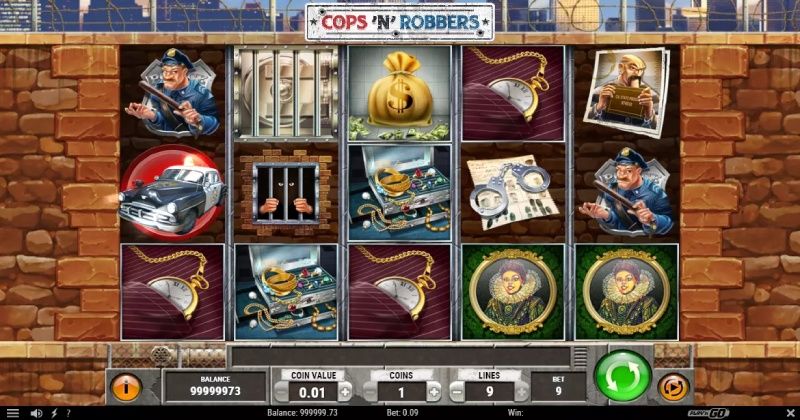 Play in Cops ‘n’ Robbers Slot Online from Play’n GO for free now | www.goldenageusa.com