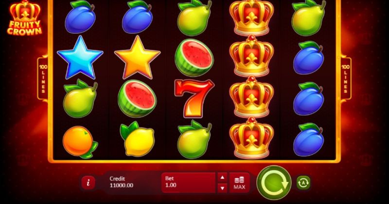 Play in Fruity Crown slot online from Playson for free now | www.goldenageusa.com